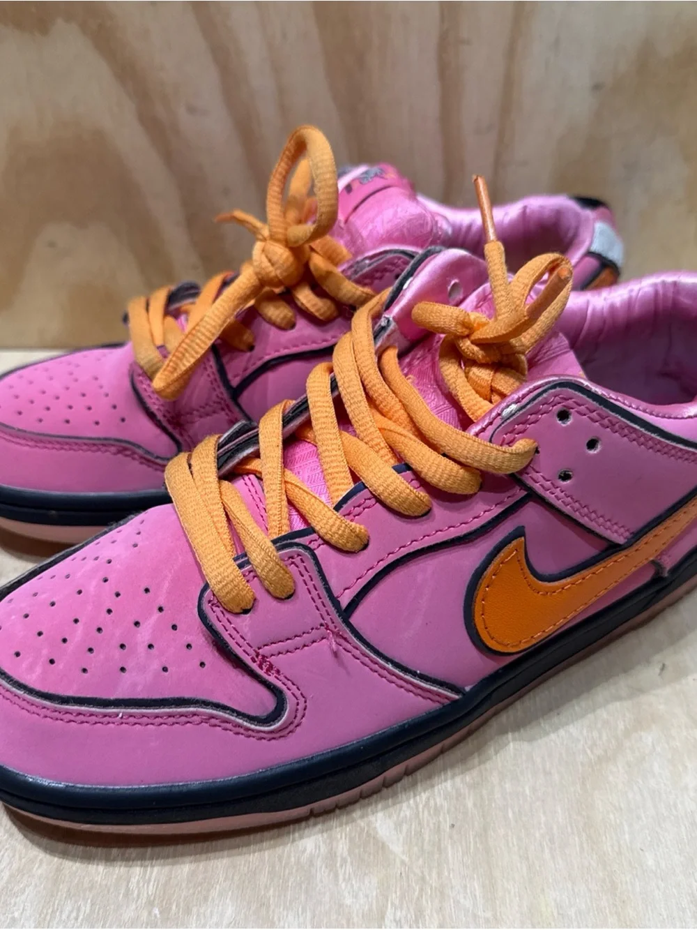 Nike SB Dunk Low Pro QS x The Powerpuff Girls Blossom  FD2631-600 Size 7